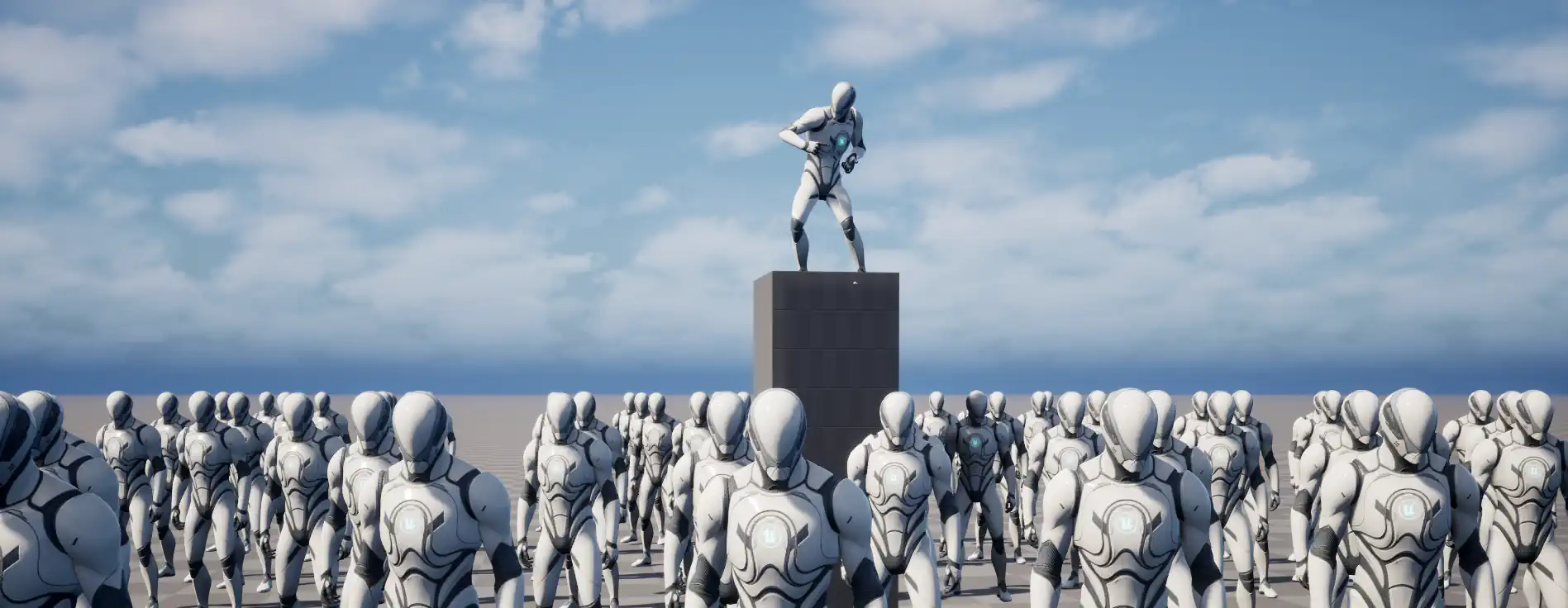 Iris Replication System: 100 Players in One Place